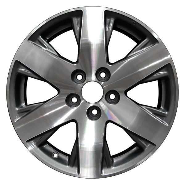 Perfection Wheel® - 18 x 7.5 6 I-Spoke Dark Sparkle Charcoal Machined Alloy Factory Wheel (Refinished)