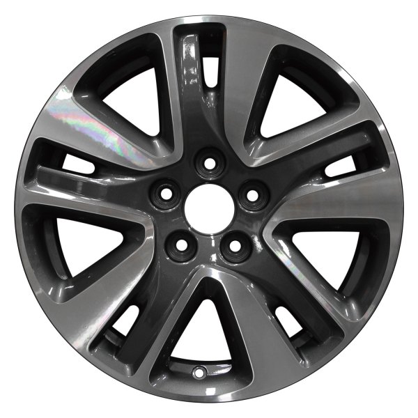 Perfection Wheel® - 18 x 7 5 V-Spoke Carbon Gray Machined Alloy Factory Wheel (Refinished)