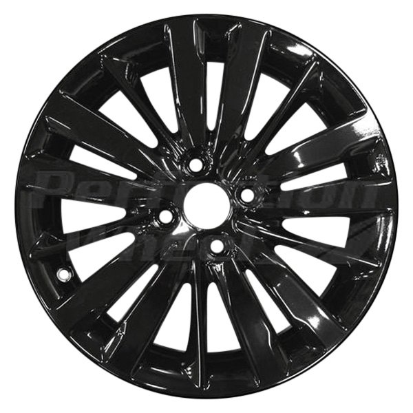 Perfection Wheel® - 16 x 6 5 W-Spoke Black Full Face Alloy Factory Wheel (Refinished)