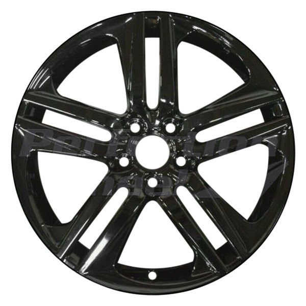 Perfection Wheel® - 19 x 8 Double 5-Spoke Gloss Black Full Face PIB Alloy Factory Wheel (Refinished)