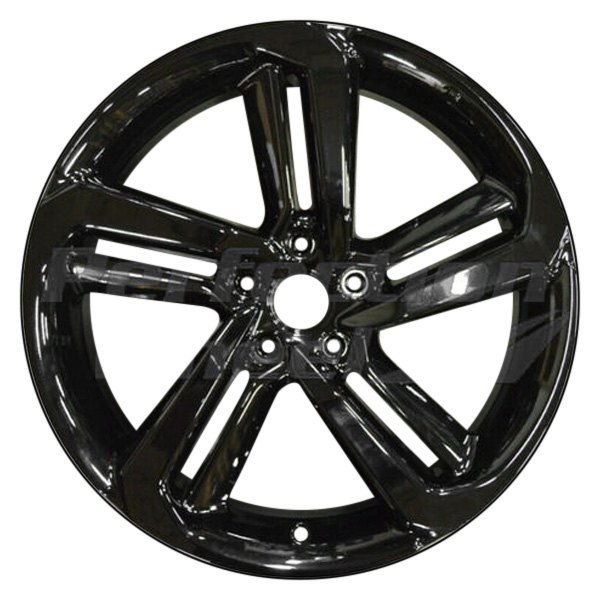 Perfection Wheel® - 19 x 8.5 5 Spiral-Spoke Gloss Black Full Face PIB Alloy Factory Wheel (Refinished)
