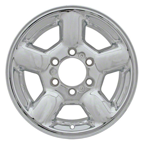 Perfection Wheel® - 16 x 7 5-Spoke Hyper Bright Smoked Silver Full Face Alloy Factory Wheel (Refinished)