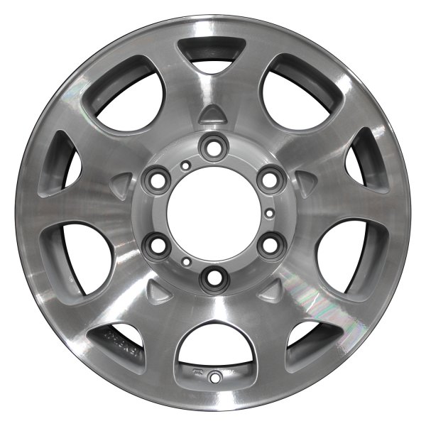 Perfection Wheel® - 15 x 6.5 6-Slot Dark Argent Charcoal Machined Alloy Factory Wheel (Refinished)