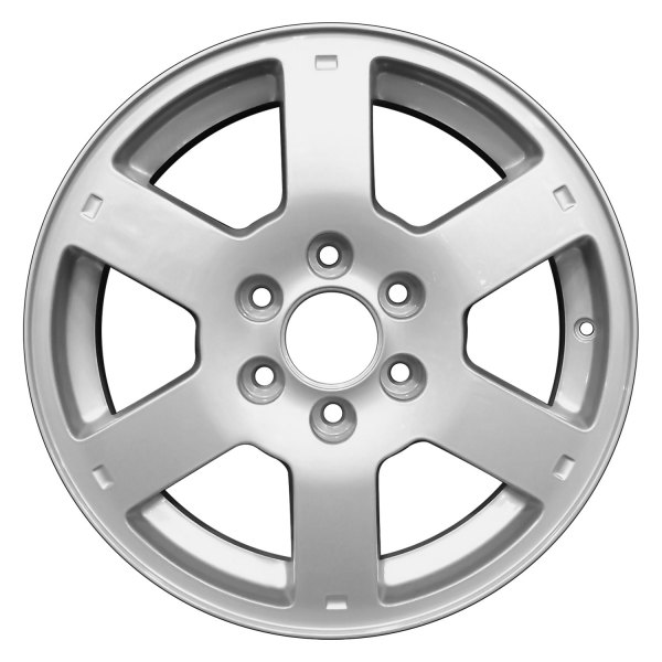 Perfection Wheel® - 17 x 7 6 I-Spoke Medium Sparkle Silver Full Face Alloy Factory Wheel (Refinished)