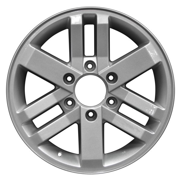 Perfection Wheel® - 17 x 7 3 Alternating-Spoke Sparkle Silver Full Face Alloy Factory Wheel (Refinished)