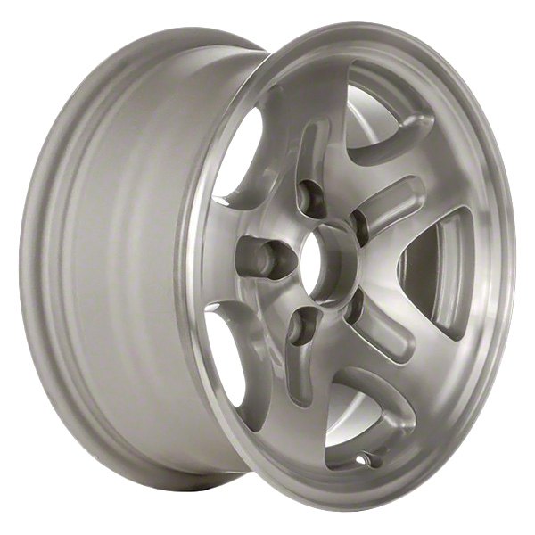 Perfection Wheel® - 15 x 7 5-Spoke Dark Metallic Charcoal Machined Alloy Factory Wheel (Refinished)