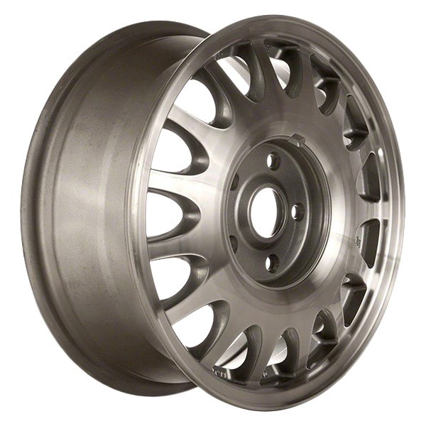 Perfection Wheel® - 15 x 6 15 I-Spoke Sparkle Silver Machined Alloy Factory Wheel (Refinished)