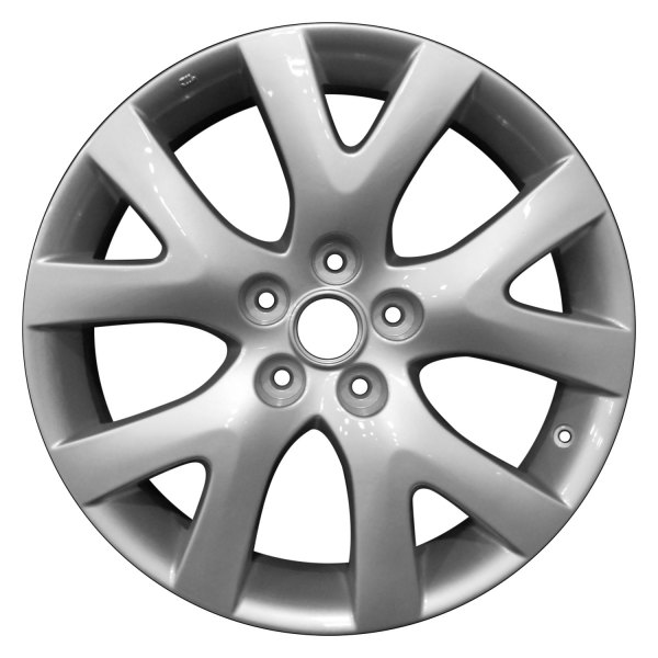 Perfection Wheel® - 18 x 7.5 5 Y-Spoke Bright Medium Silver Full Face Alloy Factory Wheel (Refinished)