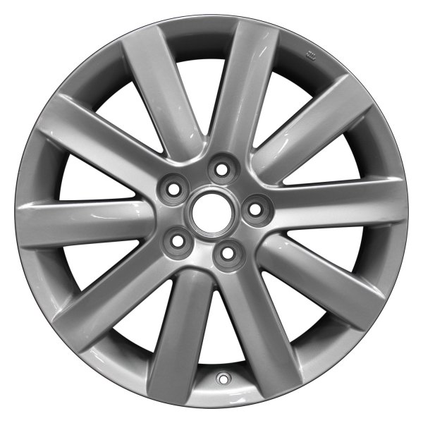 Perfection Wheel® - 18 x 7 10 I-Spoke Bright Medium Silver Full Face Alloy Factory Wheel (Refinished)