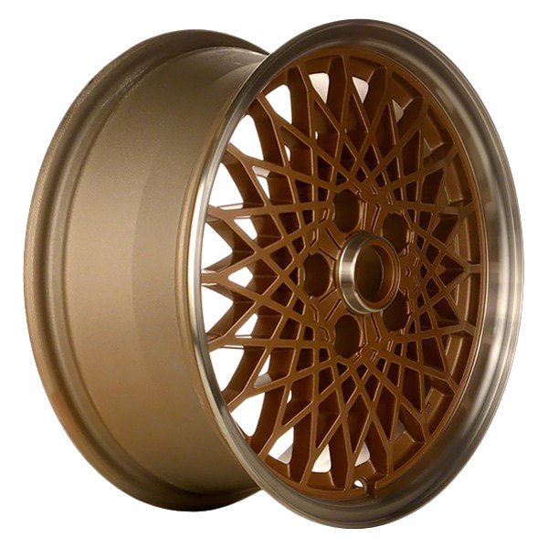 Perfection Wheel® - 16 x 7 20 Spider-Spoke Sparkle Gold Flange Cut Alloy Factory Wheel (Refinished)