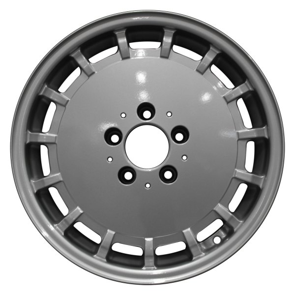 Perfection Wheel® - 16 x 8 15-Slot Fine Metallic Silver Full Face Alloy Factory Wheel (Refinished)