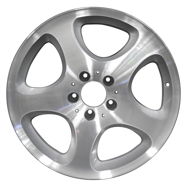 Perfection Wheel® - 17 x 8.25 5-Spoke Medium Silver Machined Alloy Factory Wheel (Refinished)