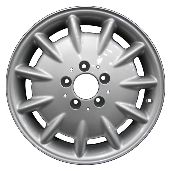 Perfection Wheel® - 16 x 7.5 11-Slot Bright Fine Silver Full Face Alloy Factory Wheel (Refinished)