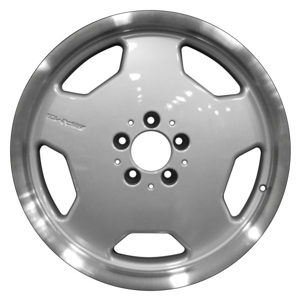 Perfection Wheel® - 18 x 9 5-Slot Bright Fine Metallic Silver Flange Cut Alloy Factory Wheel (Refinished)