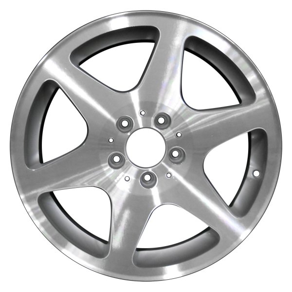 Perfection Wheel® - 17 x 8.5 6 I-Spoke Medium Silver Machined Alloy Factory Wheel (Refinished)