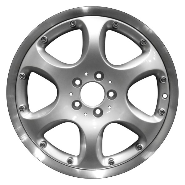 Perfection Wheel® - 18 x 8 6 I-Spoke Hyper Bright Silver Flange Cut Alloy Factory Wheel (Refinished)