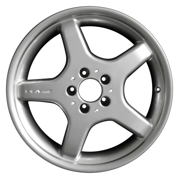 Perfection Wheel® - 18 x 9.5 5-Spoke Hyper Bright Mirror Silver Full Face Alloy Factory Wheel (Refinished)
