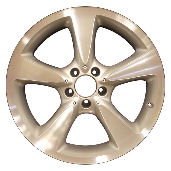 Perfection Wheel® - 18 x 9.5 5-Spoke Fine Bright Silver Machined Alloy Factory Wheel (Refinished)