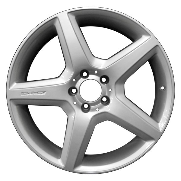 Perfection Wheel® - 19 x 9.5 5-Spoke Bright Fine Metallic Silver Full Face Alloy Factory Wheel (Refinished)