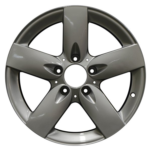 Perfection Wheel® - 16 x 7 5-Spoke Fine Bright Silver Full Face Alloy Factory Wheel (Refinished)