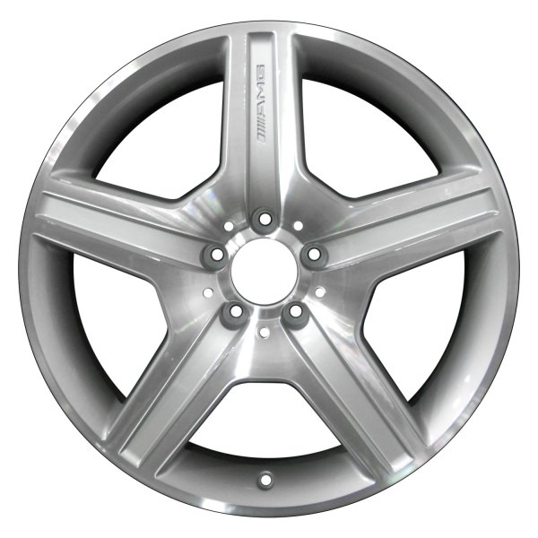 Perfection Wheel® - 19 x 9.5 5-Spoke Bright Medium Silver Machined Alloy Factory Wheel (Refinished)