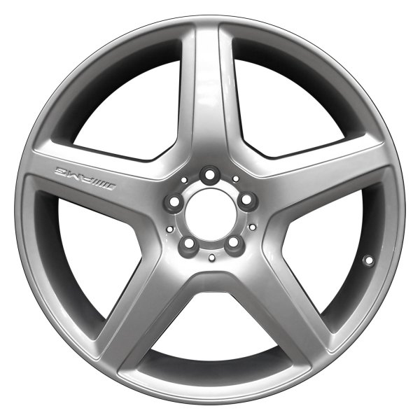 Perfection Wheel® - 20 x 8.5 5-Spoke Hyper Bright Mirror Silver Full Face Alloy Factory Wheel (Refinished)