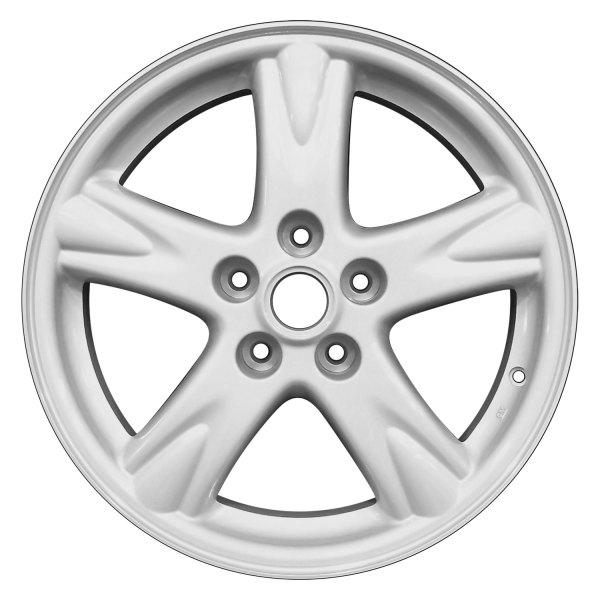 Perfection Wheel® - 17 x 7.5 5-Spoke Bright Medium Silver Machine Before Painting Alloy Factory Wheel (Refinished)