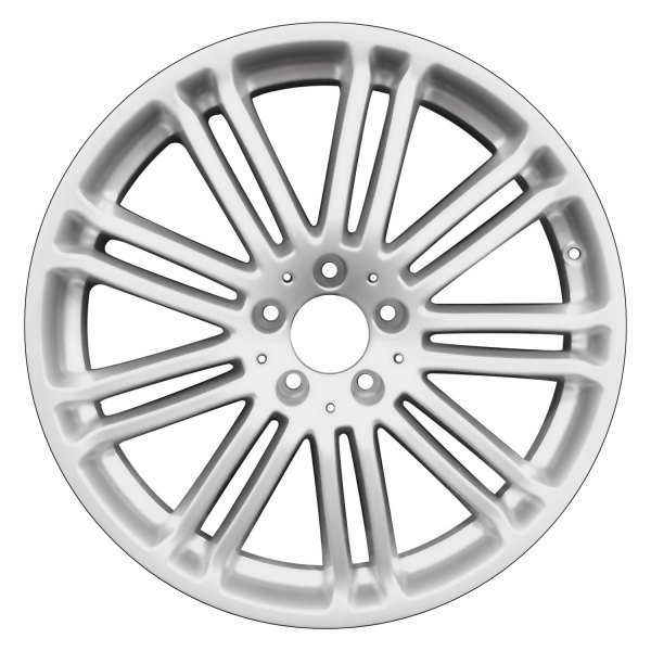 Perfection Wheel® - 19 x 8.5 9 I-Spoke Fine Bright Silver Full Face Alloy Factory Wheel (Refinished)