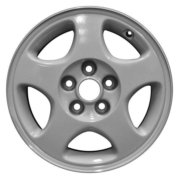 Perfection Wheel® - 16 x 8 5-Spoke Bright Fine Silver Machine Before Painting Alloy Factory Wheel (Refinished)