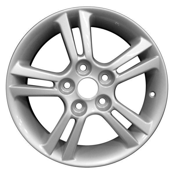 Perfection Wheel® - 16 x 6 Double 5-Spoke Medium Silver Full Face Alloy Factory Wheel (Refinished)