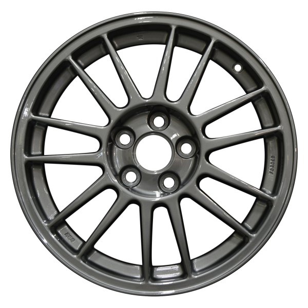 Perfection Wheel® - 17 x 8 14 I-Spoke Light Blueish Charcoal Full Face Alloy Factory Wheel (Refinished)