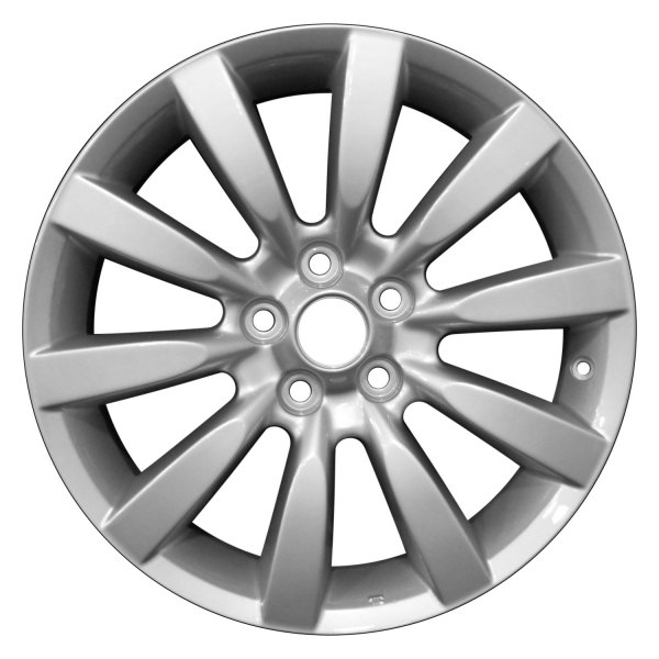 Perfection Wheel® - 18 x 7 10 I-Spoke Bright Fine Silver Full Face Alloy Factory Wheel (Refinished)