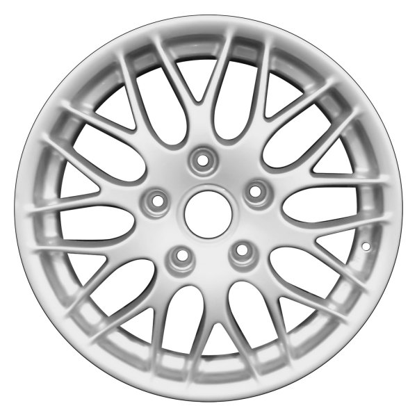 Perfection Wheel® - 17 x 7 10 Y-Spoke Bright Fine Silver Full Face Alloy Factory Wheel (Refinished)