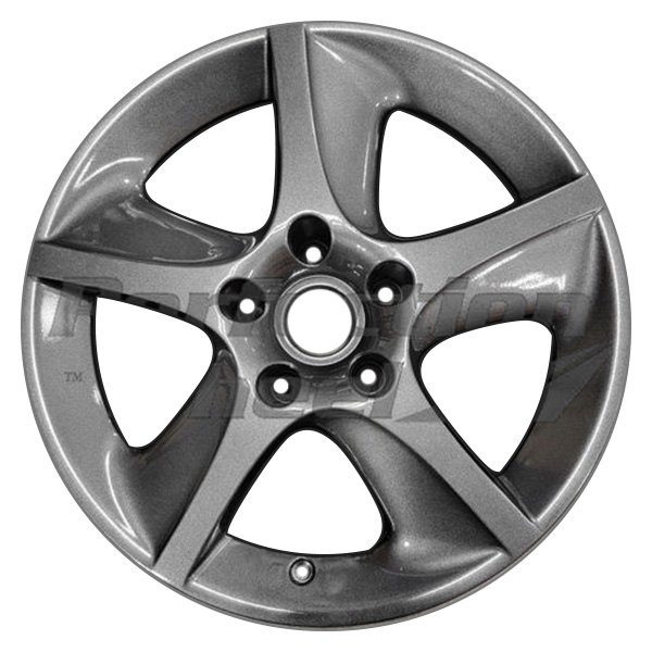 Perfection Wheel® - 18 x 11 5-Spoke Dark Metallic Charcoal Full Face PIB Alloy Factory Wheel (Refinished)