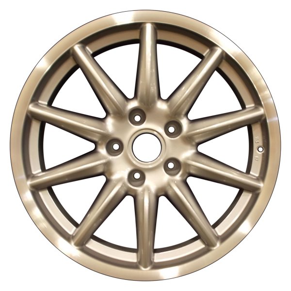 Perfection Wheel® - 19 x 11.5 10 I-Spoke Silver Gray Sparkle Flange Cut Alloy Factory Wheel (Refinished)