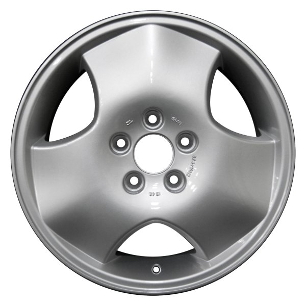 Perfection Wheel® - 16 x 6.5 3-Slot Bright Medium Silver Full Face Alloy Factory Wheel (Refinished)