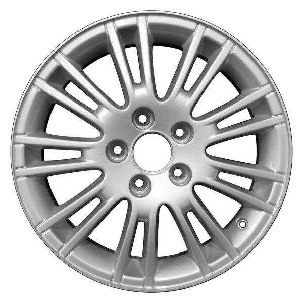Perfection Wheel® - 16 x 6.5 18 I-Spoke Sparkle Silver Full Face Alloy Factory Wheel (Refinished)