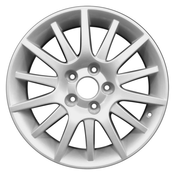 Perfection Wheel® - 16 x 6.5 14 I-Spoke Sparkle Silver Full Face Alloy Factory Wheel (Refinished)
