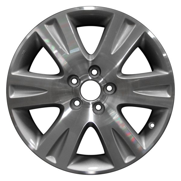 Perfection Wheel® - 16 x 6.5 6 I-Spoke Champagne Metallic Silver Machined Alloy Factory Wheel (Refinished)