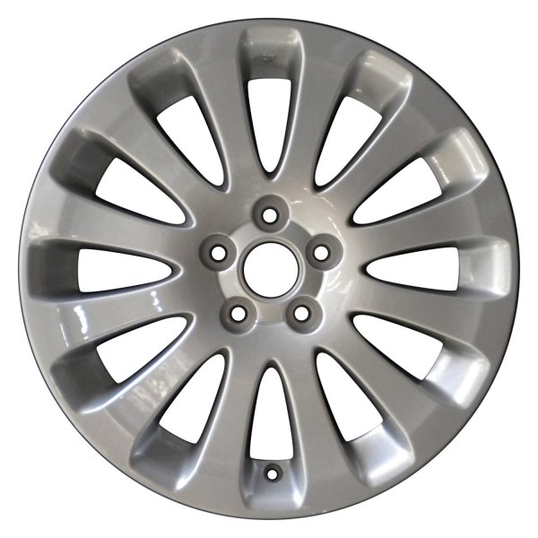 Perfection Wheel® - 16 x 6.5 12 I-Spoke Sparkle Silver Full Face Alloy Factory Wheel (Refinished)