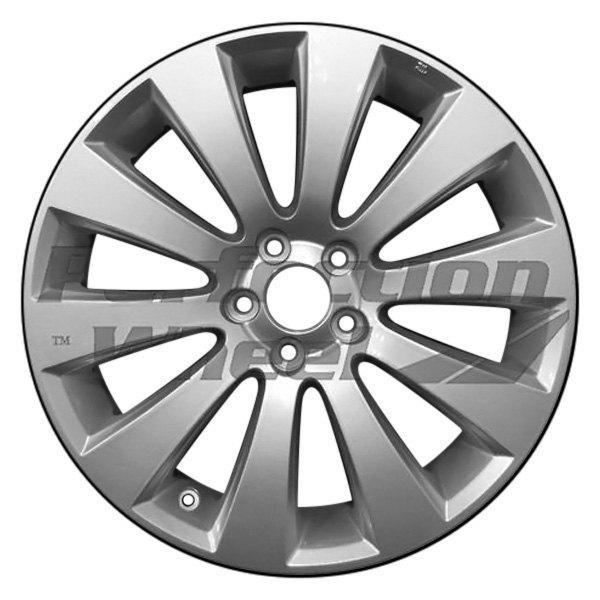 Perfection Wheel® - 17 x 7.5 10 I-Spoke Sparkle Silver Alloy Factory Wheel (Refinished)