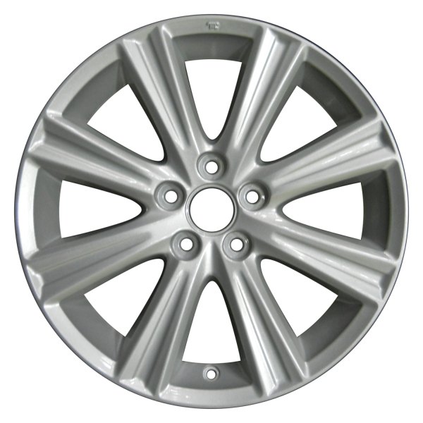 Perfection Wheel® - 16 x 6.5 8 I-Spoke Sparkle Silver Full Face Alloy Factory Wheel (Refinished)