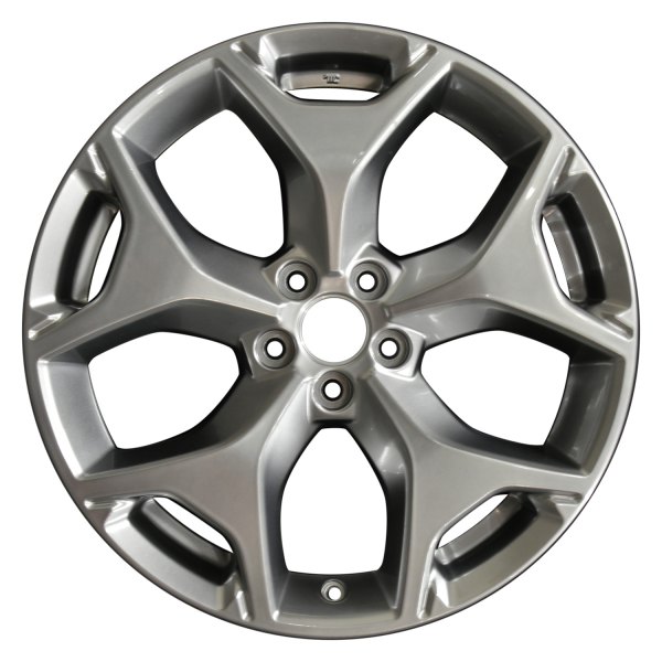 Perfection Wheel® - 18 x 7 5 Y-Spoke Hyper Sparkle Silver Full Face Alloy Factory Wheel (Refinished)