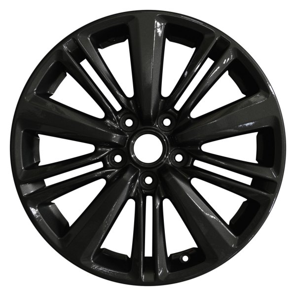 Perfection Wheel® - 17 x 8 5 Alternating-Spoke Dark Charcoal Full Face Alloy Factory Wheel (Refinished)