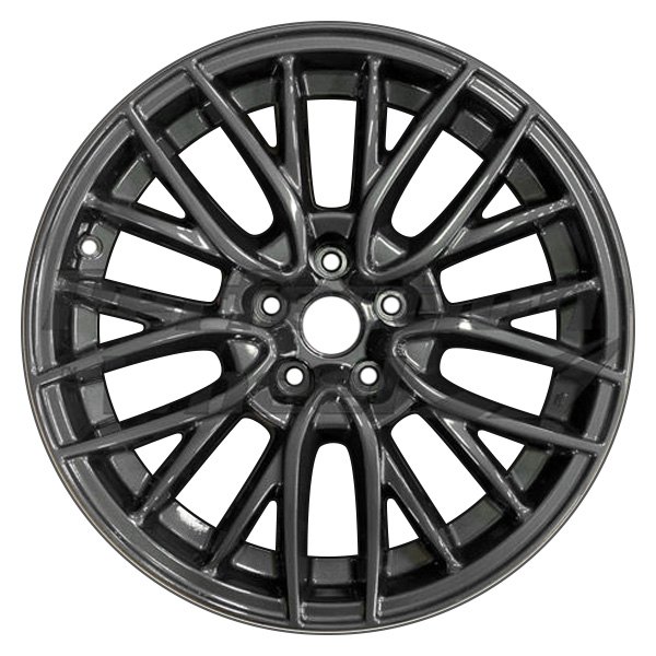 Perfection Wheel® - 18 x 8.5 10 Y-Spoke Charcoal Full Face Alloy Factory Wheel (Refinished)