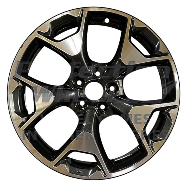 Perfection Wheel® - 17 x 7 5 Y-Spoke Dark Charcoal Machined Alloy Factory Wheel (Refinished)