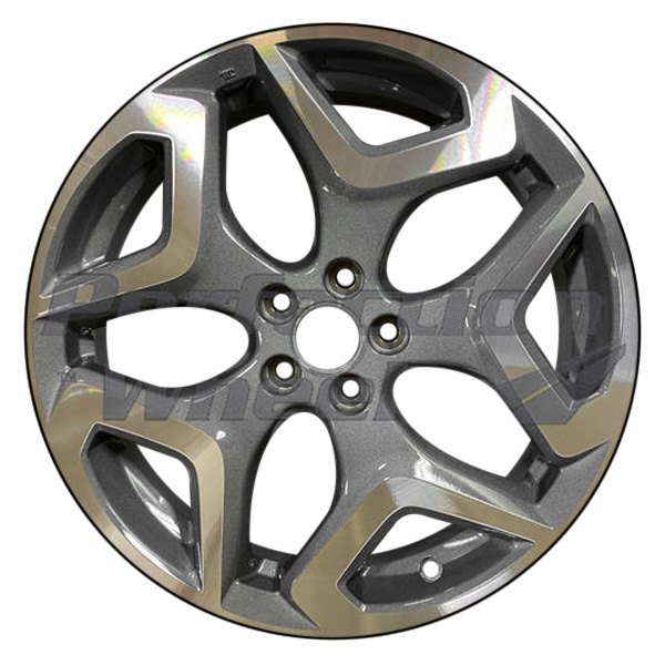 Perfection Wheel® - 18 x 7 5 Y-Spoke Medium Charcoal Machine Texture Alloy Factory Wheel (Refinished)