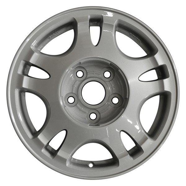 Perfection Wheel® - 15 x 6 Double 5-Spoke Bright Medium Silver Machine Before Painting Alloy Factory Wheel (Refinished)
