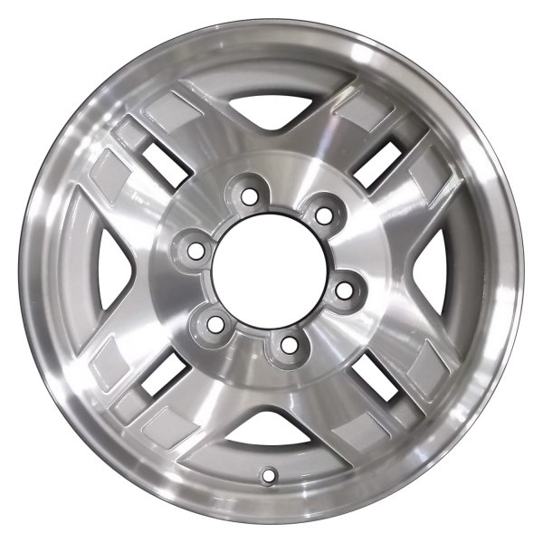 Perfection Wheel® - 15 x 7 4 V-Spoke As Cast Machined Alloy Factory Wheel (Refinished)