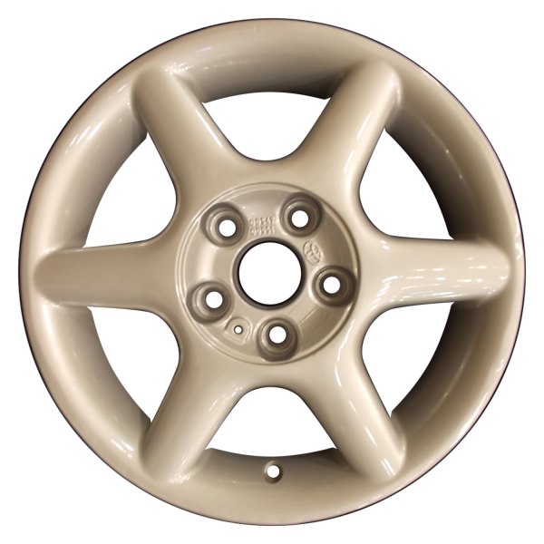 Perfection Wheel® - 15 x 7 6 I-Spoke Bright Fine Silver Full Face Alloy Factory Wheel (Refinished)